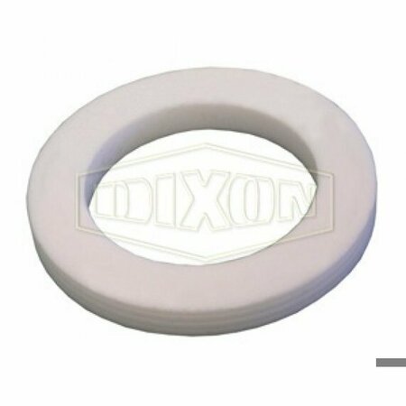 DIXON Accordion Cam and Groove Gasket, 2 in Nominal, 2 ID x 2-5/8 OD x 1/4 in Thick, PTFE, Domestic 200GTFACC